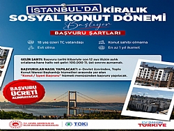 �STANBUL'DA K�RALIK SOSYAL KONUTLARIN BA�VURU �ARTLARI!